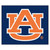 59.5" x 71" Blue and Orange NCAA Auburn University Tigers Tailgater Mat Outdoor Area Rug - IMAGE 1