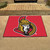 33.75" x 42.5" Brown and Red NHL Senators All Star Non-Skid Mat Rectangular Area Rug - IMAGE 2