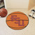 27" Red and Brown NCAA Florida State University Seminoles Basketball Mat Round Area Rug - IMAGE 2