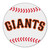 27" White and Red MLB San Francisco Giants Baseball Mat - IMAGE 1