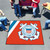 59.5" x 71" Red and White U.S. Coast Guard Tailgater Mat Rectangular Outdoor Area Rug - IMAGE 2