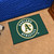 Green and White MLB Oakland Athletics Rectangular Starter Door Mat 19" x 30" - IMAGE 2