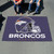 59.5" x 94.5" Blue and White NFL Denver Broncos Ulti Mat Rectangular Outdoor Area Rug - IMAGE 2