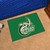 19" x 30" Green and White NCAA University of North Carolina Charlotte 49ers Starter Rectangular Mat - IMAGE 2