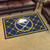 4' x 6' Navy Blue and Yellow NHL Buffalo Sabres Plush Non-Skid Area Rug - IMAGE 2