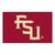 59.5" x 94.5" Red and White NCAA Florida State University Seminoles Rectangular Ulti-Mat - IMAGE 1
