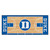 30" x 72" Blue and White NCAA Duke University Blue Devils Basketball Non-Skid Mat Area Rug Runner - IMAGE 1