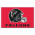 5' x 8' Pink and Black NFL Atlanta Falcons Rectangular Outdoor Area Rug - IMAGE 1