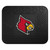 14" x 17" Black NCAA University of Louisville Cardinals Heavy Duty Rear Car Seat Utility Mat - IMAGE 1