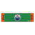 18" x 72" Green and Red NHL Edmonton Oilers Mat Golf Accessory - IMAGE 1