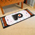 30" x 72" White and Black NHL Philadelphia Flyers Rink Non-Skid Mat Area Rug Runner - IMAGE 2