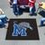 59.5" x 71" Blue and White NCAA University of Memphis Tigers Tailgater Mat Rectangular Area Rug - IMAGE 2
