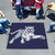 59.5" x 71" Blue and White NCAA Jackson State University Tigers Mat Area Rug - IMAGE 2