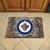 19" x 30" Gray and White NHL Winnipeg Jets Scraper Rectangular Door Mat - IMAGE 2