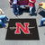 59.5" x 71" Black and Red NCAA Nicholls State University Colonels Tailgater Mat Outdoor Area Rug - IMAGE 2