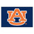 19" x 30" Blue and Orange NCAA Auburn University Tigers Starter Mat Rectangular Area Rug - IMAGE 1
