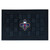 19.5" x 31.25" Red and Black NBA New Orleans Fleur-De-Lis Pelican 3-D Team Medallion Doormat - IMAGE 1