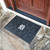 19.5" x 31.25" White and Black MLB Detroit Tigers Team Medallion Outdoor Door Mat - IMAGE 2