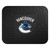 14" x 17" Black and White NHL Vancouver Canucks Rear Car Seat Utility Mat - IMAGE 1