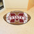 NCAA Mississippi State University Bulldogs Football Shaped Mat Area Rug - IMAGE 2