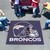 59.5" x 71" Blue and White NFL Denver Broncos Tailgater Mat Rectangular Outdoor Area Rug - IMAGE 2