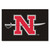 19" x 30" Black NCAA Nicholls State University Colonels Starter Mat Rectangular Area Rug - IMAGE 1