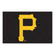 19" x 30" Black and Yellow MLB Pittsburgh Pirates Starter Door Mat - IMAGE 1