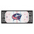 30" x 72" White and Red NHL Columbus Blue Jackets Rink Non-Skid Mat Area Rug Runner - IMAGE 1
