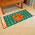 2.5' x 6' Green and Orange NCAA Clemson University Tigers Football Field Area Rug Runner - IMAGE 2
