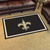 3.6' x 5.9' Black NFL New Orleans Saints Ultra Plush Rectangular Area Rug - IMAGE 2