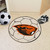 27" Gray and Orange NCAA Oregon State University Beavers Soccer Ball Mat - IMAGE 2