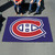 5' x 8' Red and White NHL Montreal Canadiens Ulti-Mat Rectangular Area Rug - IMAGE 2