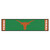 18" x 72" Green and Orange NCAA University of Texas Longhorns Golf Putting Mat - IMAGE 1