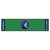 18" x 72" Green and Blue NBA Minnesota Timberwolves Golf Putting Mat - IMAGE 1