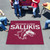 59.5" x 71" Red NCAA Southern Illinois University Salukis Rectangular Tailgater Mat Outdoor Area Rug - IMAGE 2