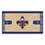 24" x 44" Beige and Blue NBA New Orleans Pelicans Court Rug Runner - IMAGE 1