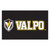 59.5" x 94.5" Black and White NCAA Valparaiso University Crusaders Rectangular Ulti-Mat - IMAGE 1