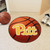 27" Orange and Yellow NCAA University of Pittsburgh Panthers Basketball Door Mat - IMAGE 2