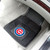 Set of 2 Black and Red MLB Chicago Cubs Car Mats 17" x 27" - IMAGE 2