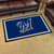 3.6' x 5.9' Blue Rectangular MLB Milwaukee Brewers Plush Area Rug - IMAGE 2
