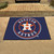 33.75" x 42.5" Blue and Orange MLB Houston Astros Rectangular All-Star Mat Outdoor Area Rug - IMAGE 2