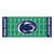 2.5' x 6' Green and Blue NCAA Penn State Nittany Lions Football Field Area Rug Runner - IMAGE 1