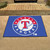 33.75" x 42.5" Blue and Red MLB Texas Rangers Rectangular All-Star Mat Outdoor Area Rug - IMAGE 2