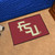 19" x 30" Red and White NCAA Florida State University Seminoles Starter Mat Rectangular Area Rug - IMAGE 2