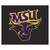 60" x 72" Black and Blue NCAA Minnesota State University Mankato Mavericks Tailgater Mat - IMAGE 1