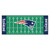 30" x 72" Green and Blue NFL New England Patriots Football Field Area Rug Runner - IMAGE 1