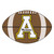 NCAA Appalachian State Mountaineers Football Shaped Mat Area Rug - IMAGE 1