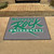 33.75" x 42.5" Gray and Green NCAA "Slippery Rock University" The Rock All Star Mat Area Rug - IMAGE 2
