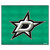 5' x 6' Green and Black NHL Dallas Stars Tailgater Mat Rectangular Outdoor Area Rug - IMAGE 1