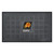 19.5" x 31.25" White and Orange NBA Phoenix Suns 3-D Team Medallion Doormat - IMAGE 1